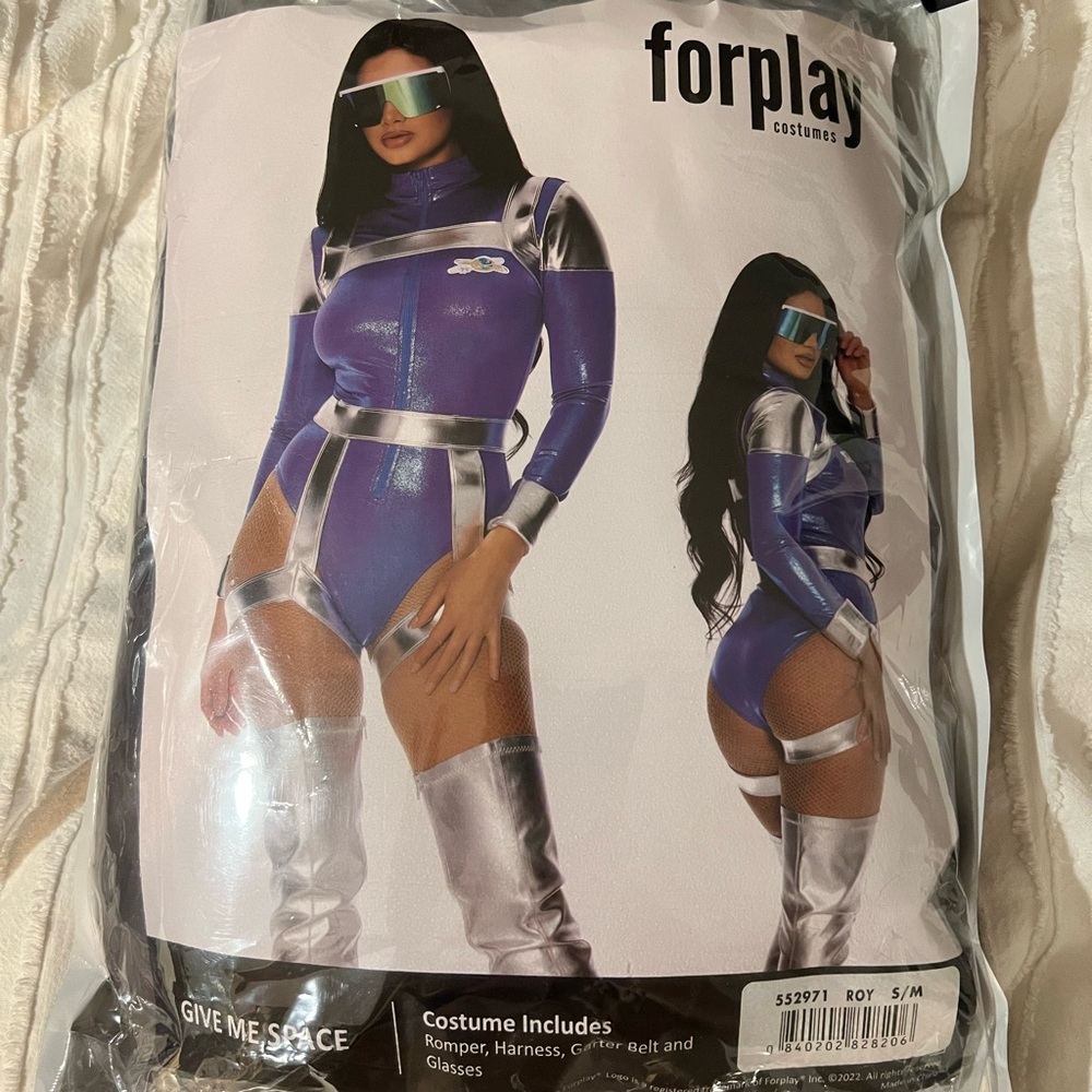 Yandy space cadet costume NWT